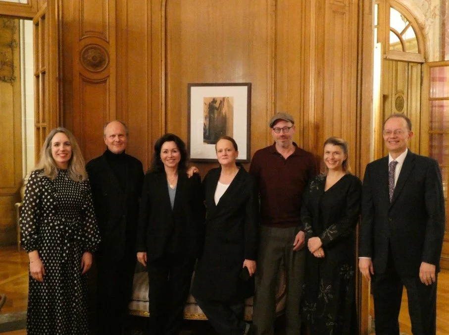 Une soir&eacute;e m&eacute;morable pour annoncer de beaux projets &agrave; venir ! 

Le 2 avril, nous avons eu la joie de pr&eacute;senter &agrave; la R&eacute;sidence du Grand-Duch&eacute; de Luxembourg &agrave; Paris nos deux nouvelles expositions 