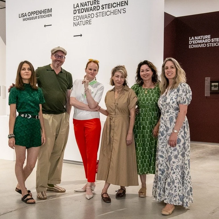 Durant toute la semaine d'ouverture, les commissaires des expositions @ruudpriemwork, @krystynadul, @bettinasteinbrugge, l'artiste am&eacute;ricaine Lisa Oppenheim (@furryteacup), Ariana Stahmer (@edwardsteichenestate), la fondatrice et pr&eacute;sid
