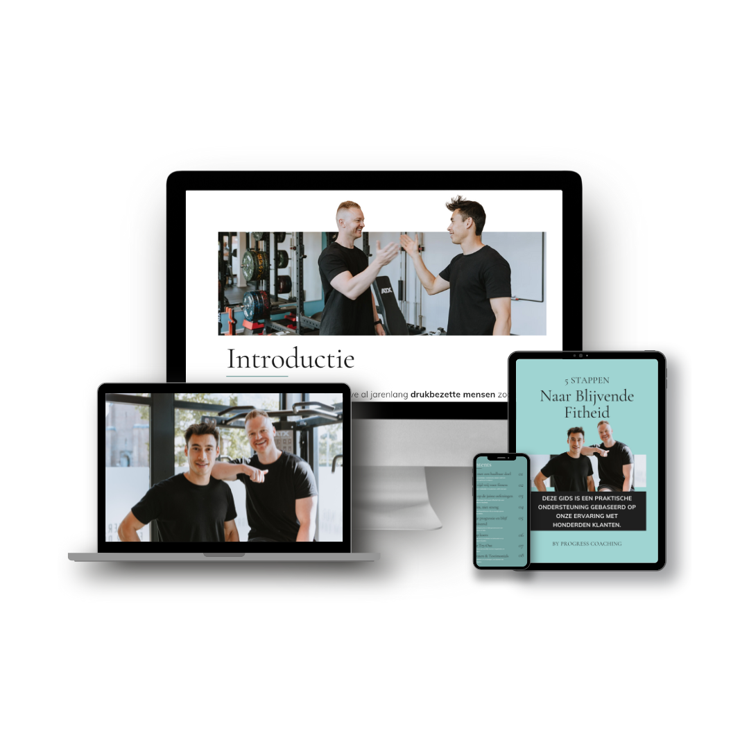 Gratis gids ‘Gezond, fitter in balans’ van Progress Coaching voor een gezonder leven