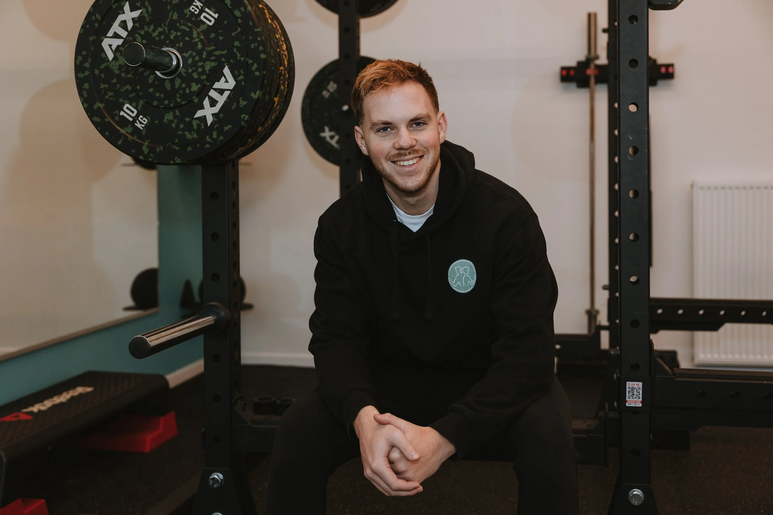 Personal trainer Mitchell in professionele fitness studio Progress Coaching