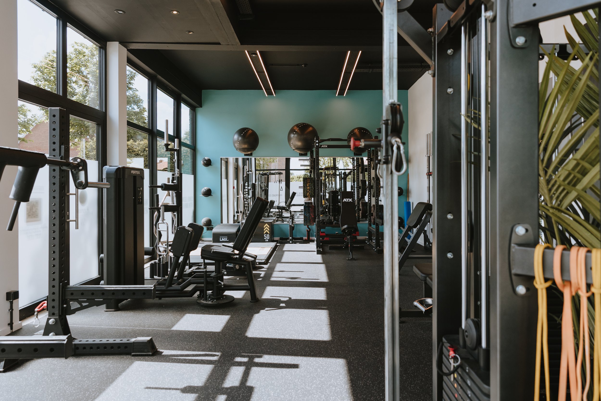 Interieur van Progress Coaching, een personal training studio in Oud-Turnhout waar je personal training op maat krijgt