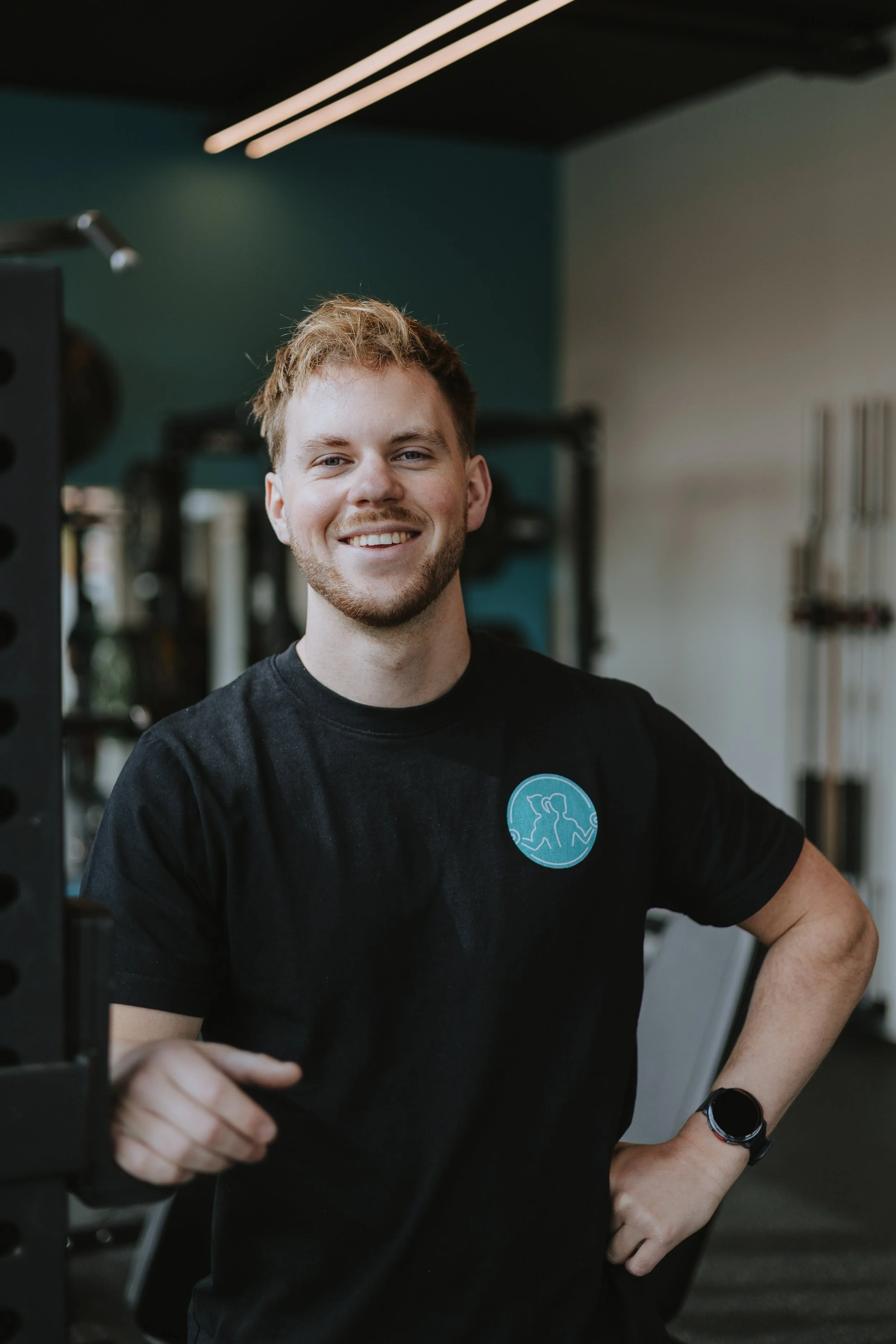 Personal trainer Mitchell in professionele fitness studio Progress Coaching