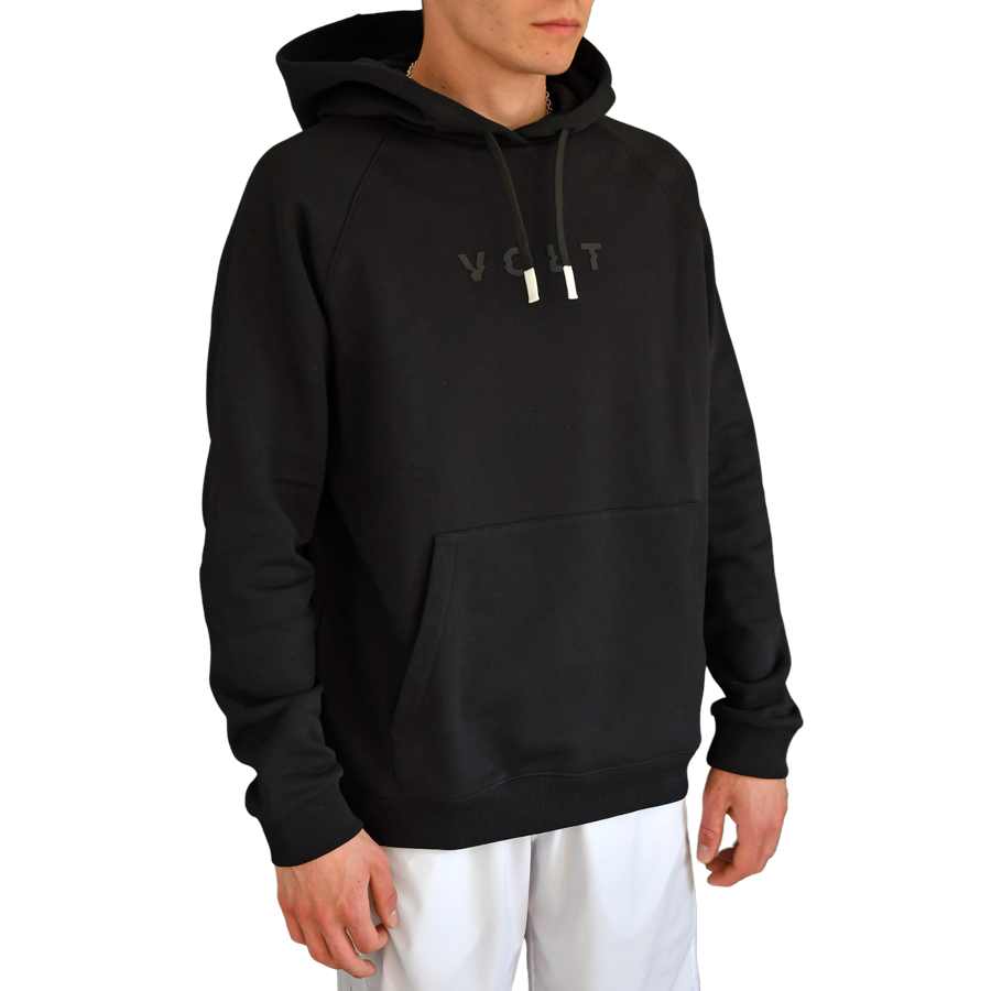 Hoodie Black V4 - Clothing - Shop — Volt Padel