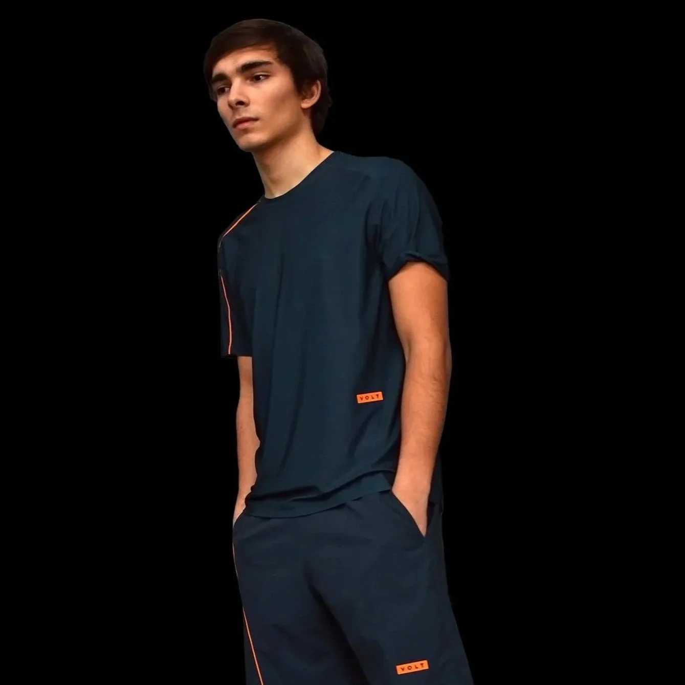 clothing-volt-performance-tshirt-blue-and-neon-orange-zoomed-full-body-angled-view.jpg