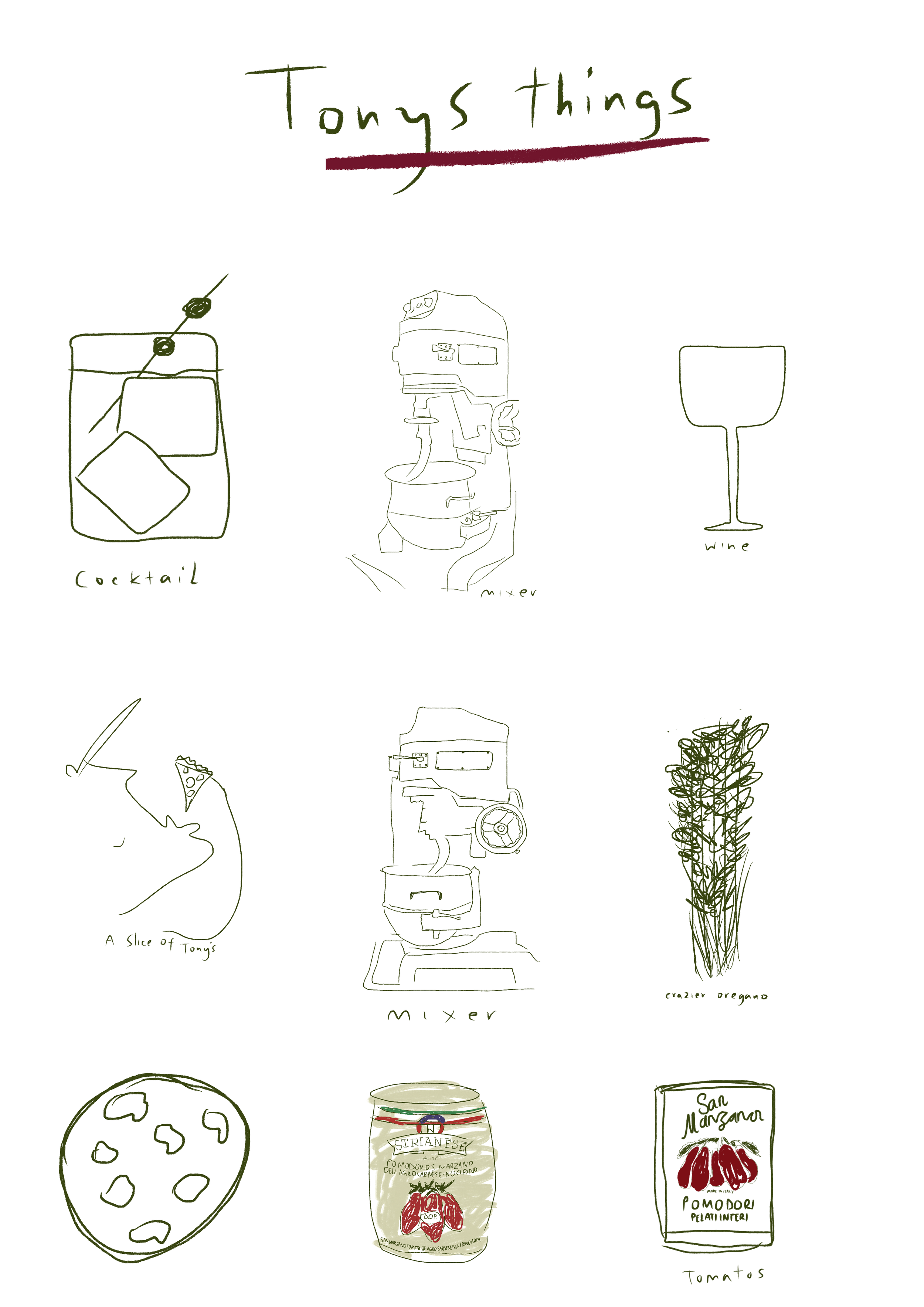 Branding for Tony’s 