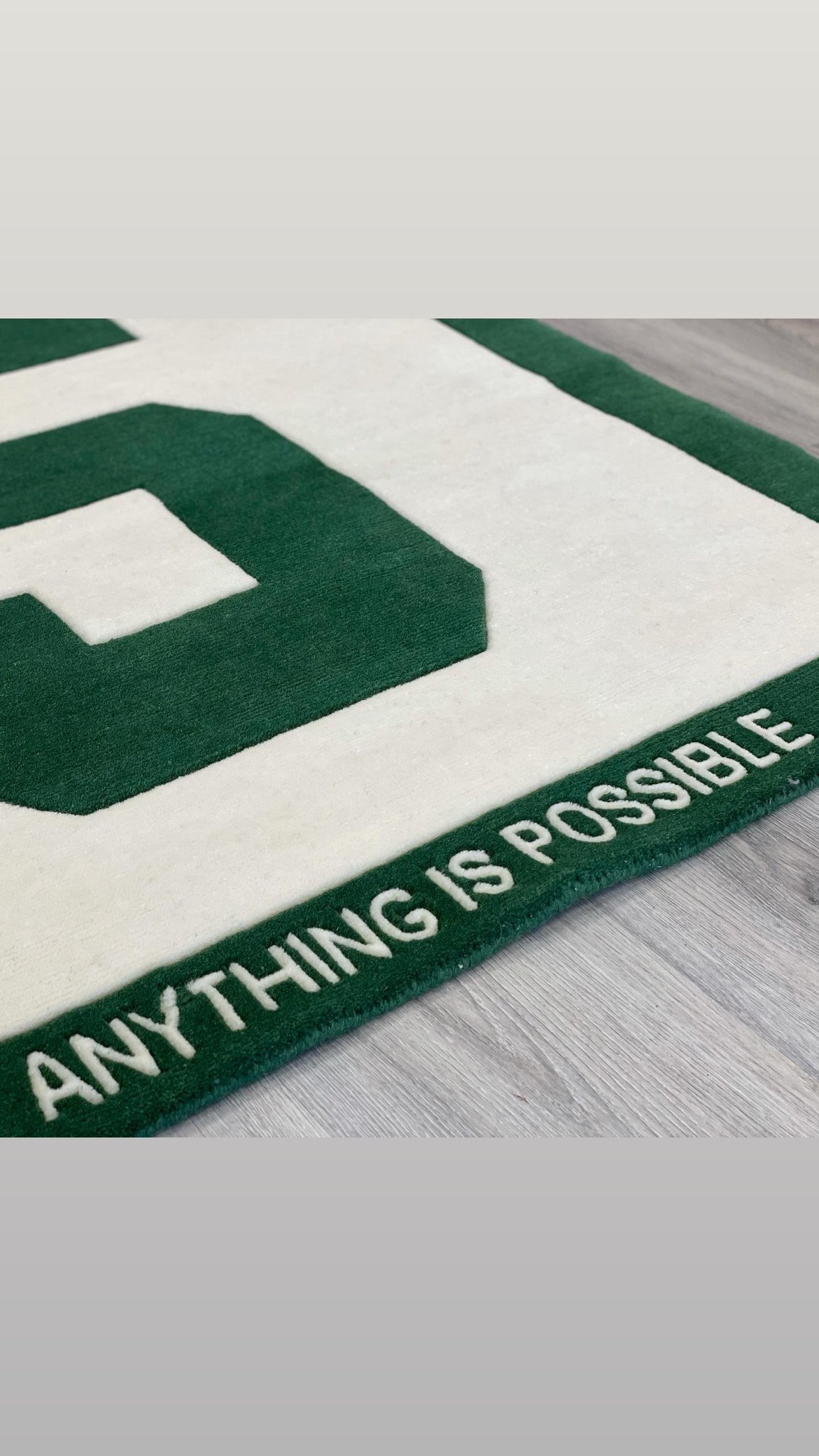 Handmade Kevin Garnett Custom Rug