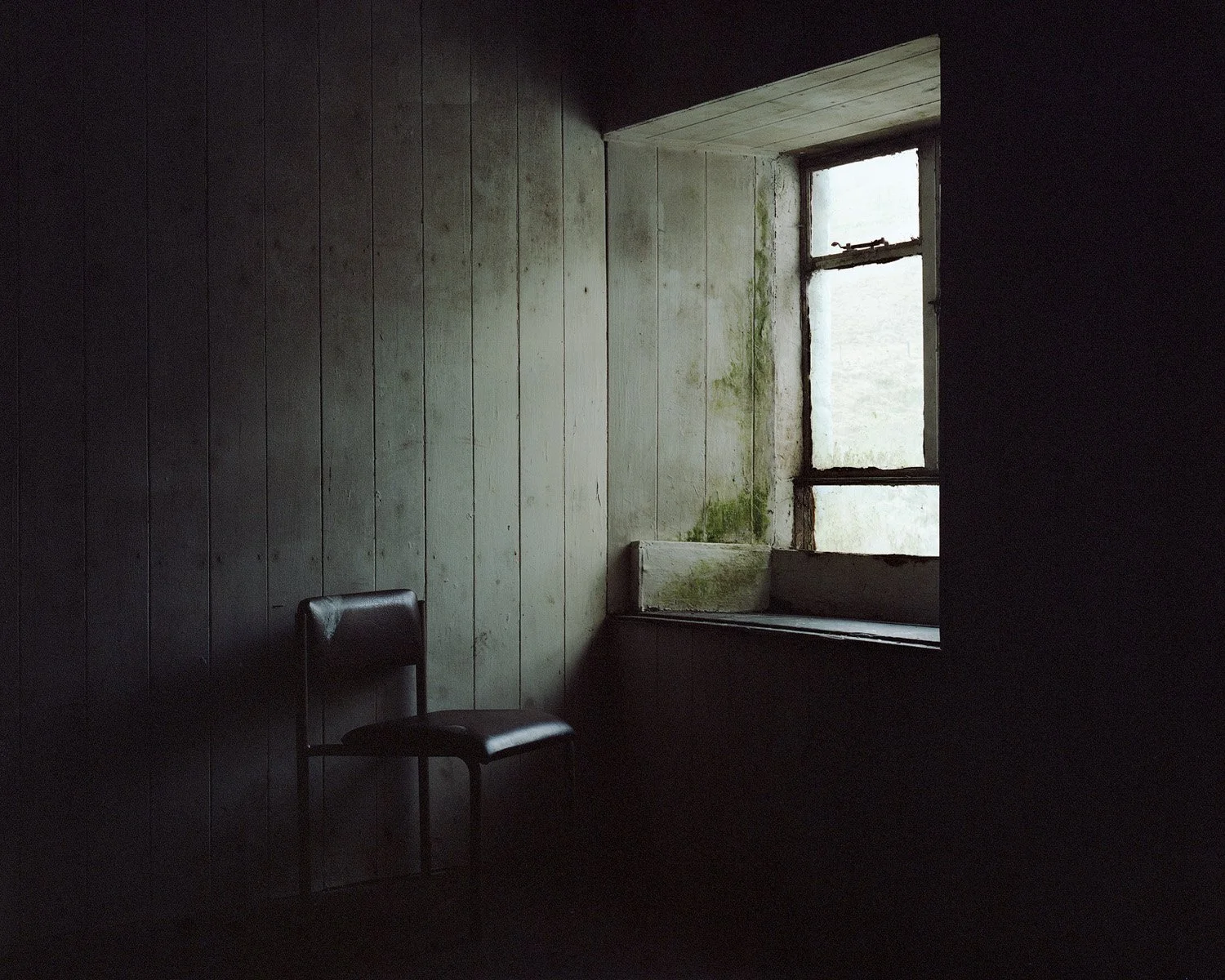 Mountain Bothy Photograph in Scotland, Nicholas J.R. White, Black Dots