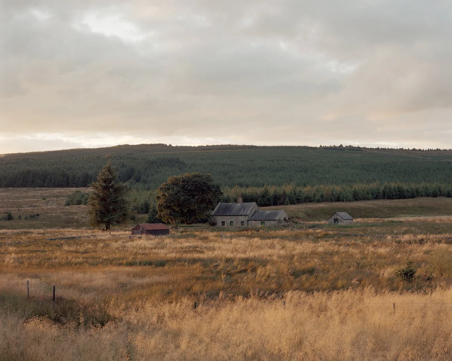 Mountain Bothy Photograph in Scotland, Nicholas J.R. White, Black Dots