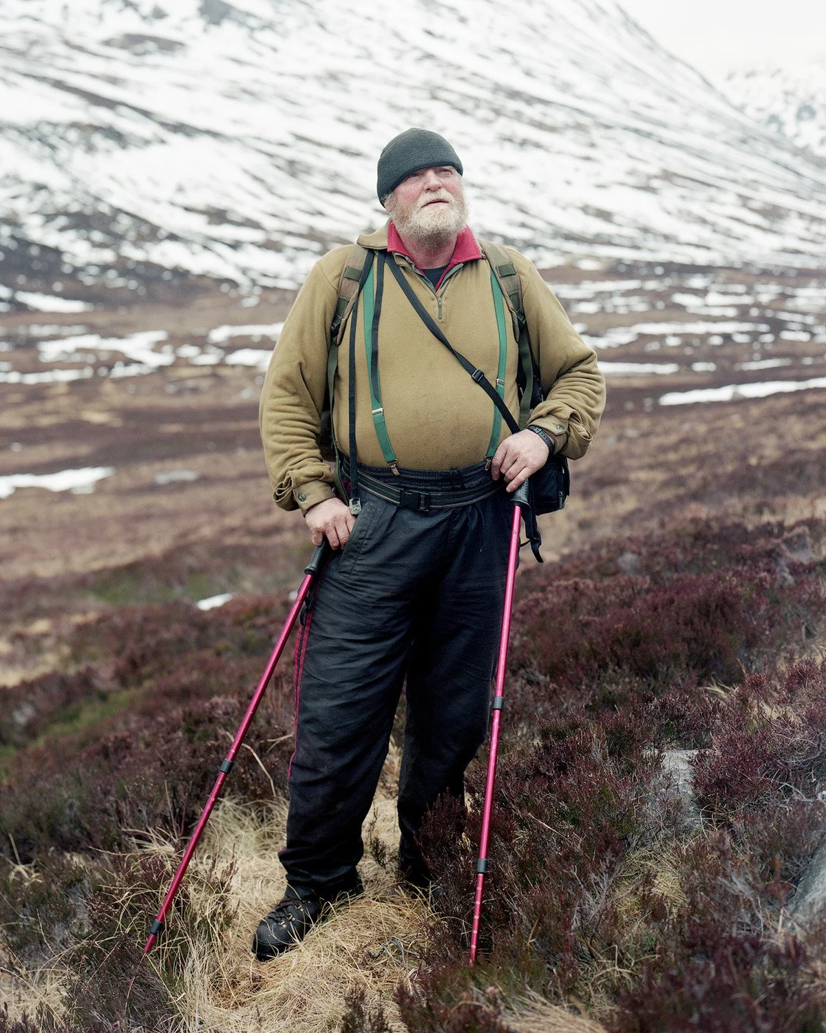 Mountain Bothy Photograph in Scotland, Nicholas J.R. White, Black Dots