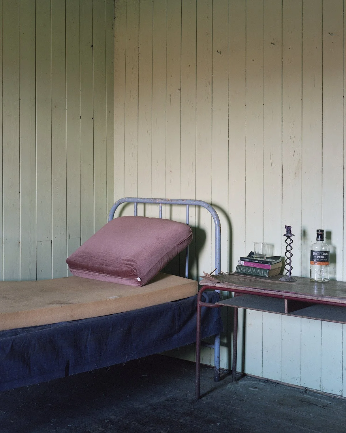 Mountain Bothy Photograph in Scotland, Nicholas J.R. White, Black Dots