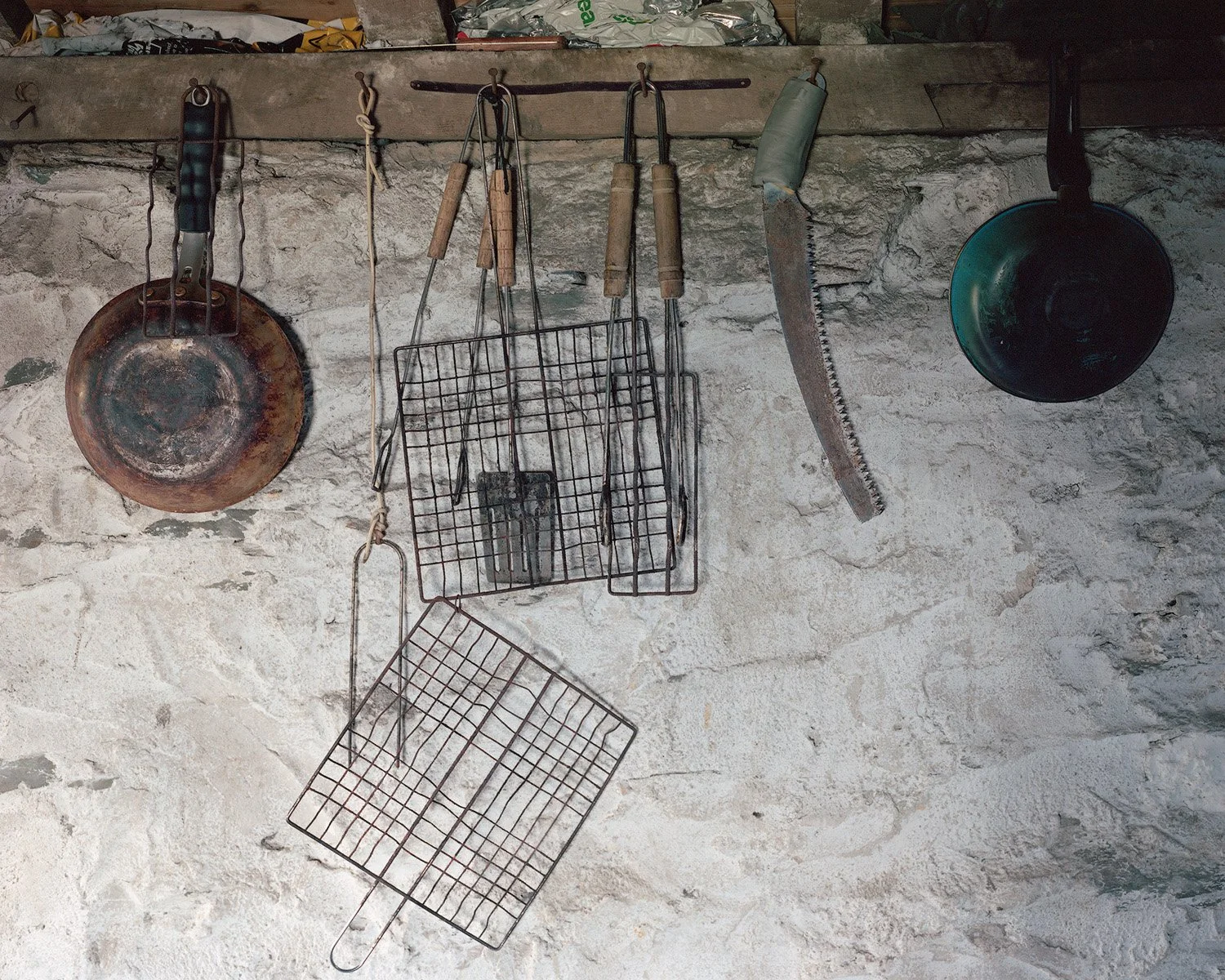 Mountain Bothy Photograph in Scotland, Nicholas J.R. White, Black Dots
