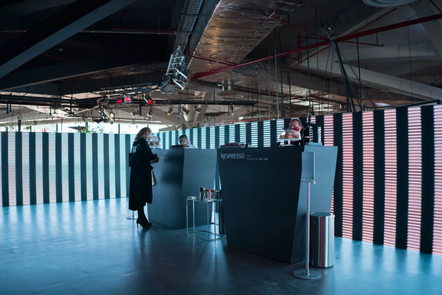 Nespresso bar, Kotva, MBPFW 2019