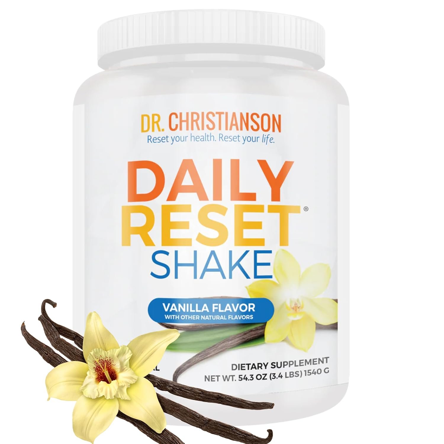 Dr. Christianson's (author of The Metabolism Reset Diet) formula, so no guessing if you've got the right stuff! Vanilla flavor