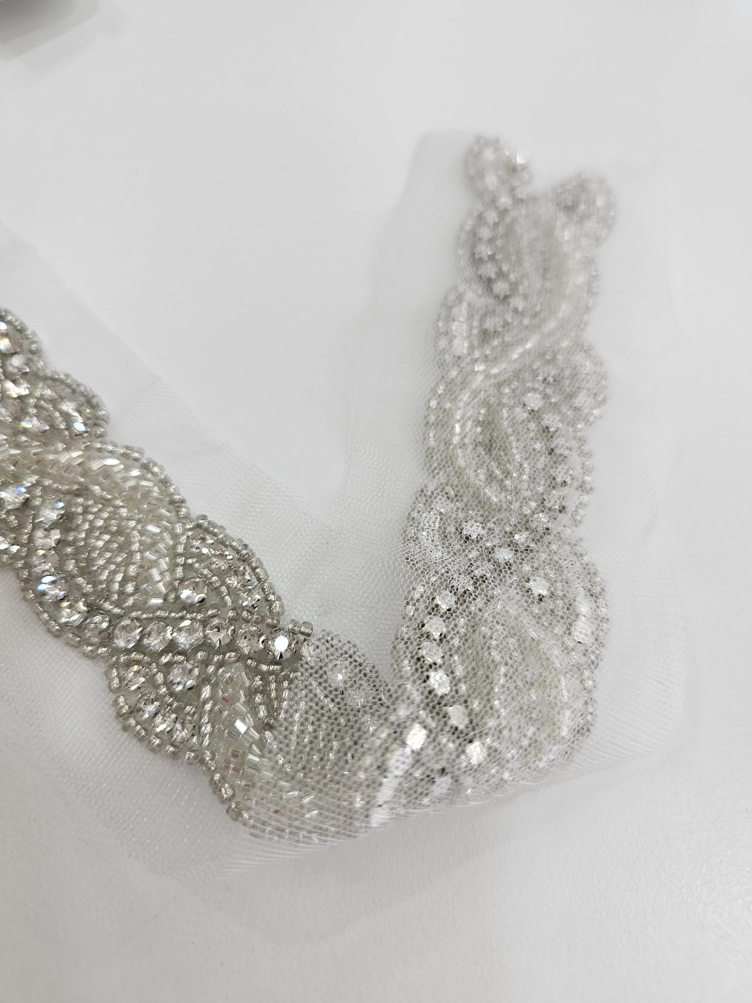 Twisted design trim for waistline, neckline etc