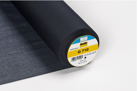 Cotton based Vlieseline G710 Iron On Fusible Interfacing for shirts, collars, cuffs and blouses, washable at 40 degrees