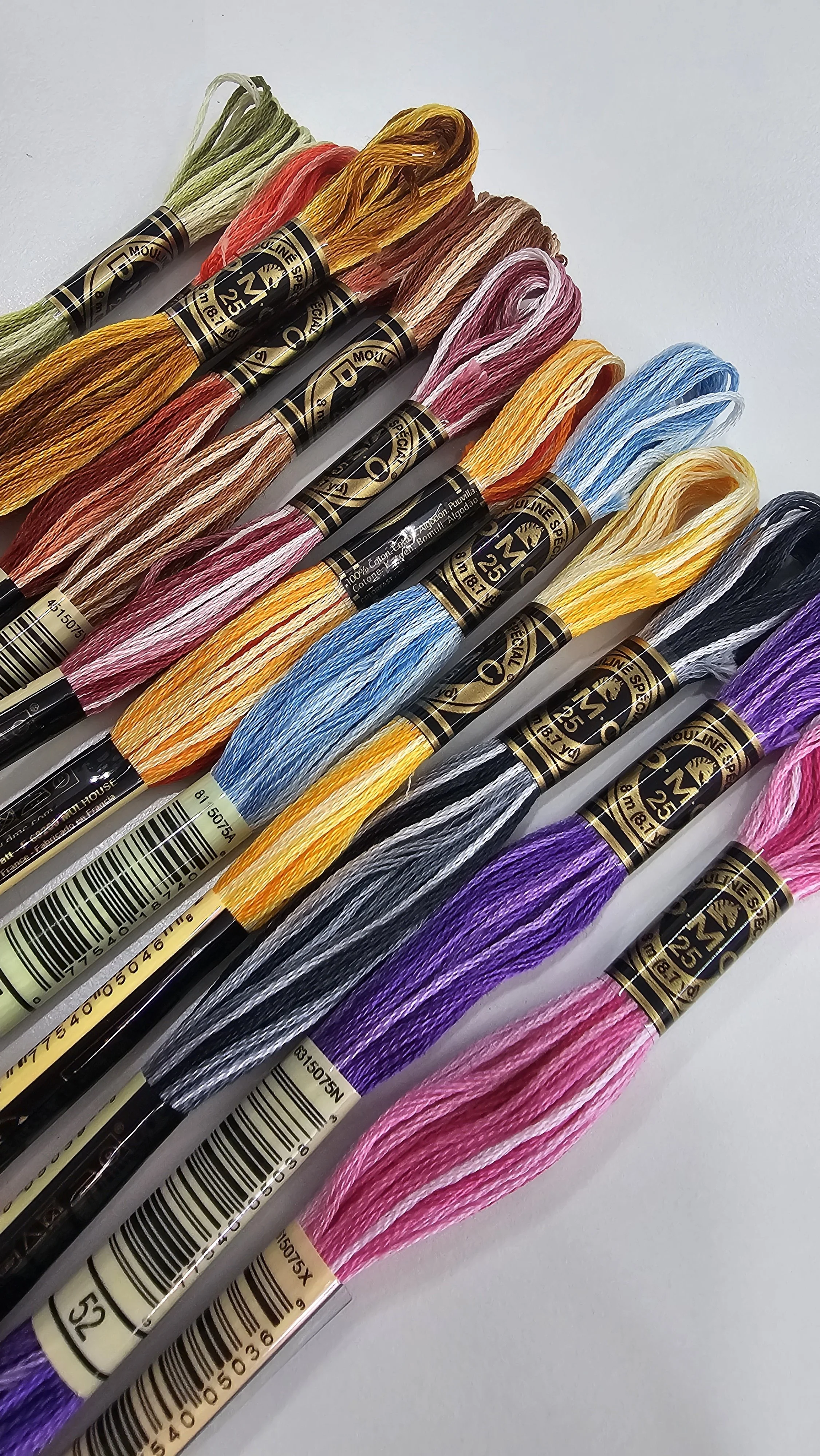 DMC Mouline Color Variations