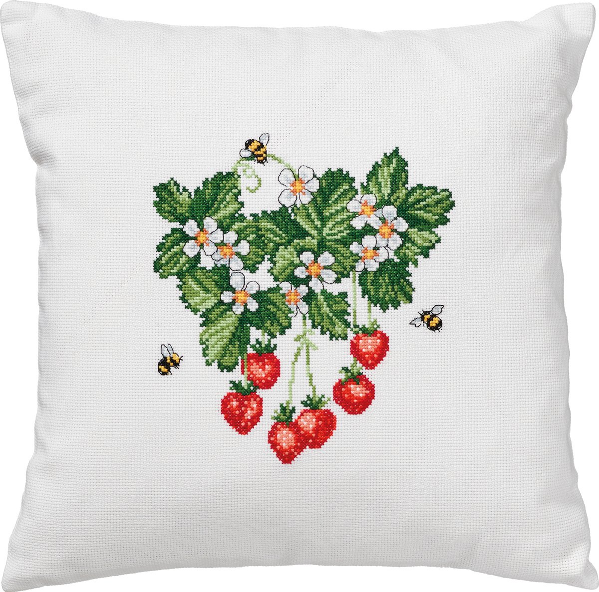 Jordbær 39x39cm Strawberry