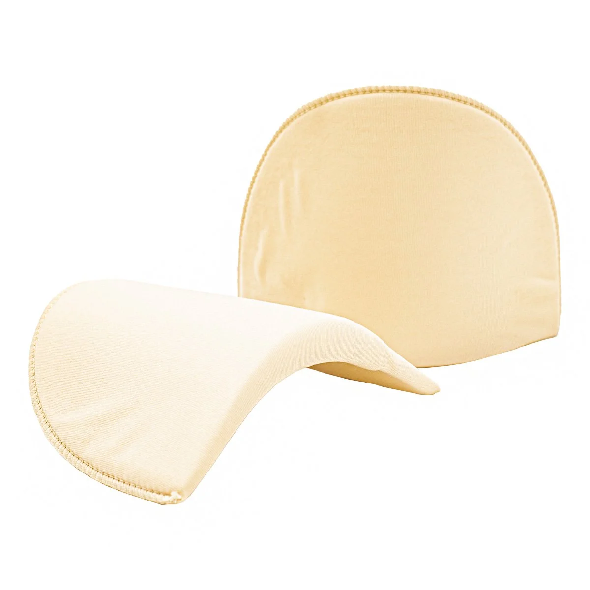 Shoulder pads, set-in, black & skin, S size, ref. 993862