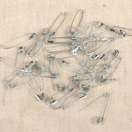 SMALL SAFETY PINS *40pcs, size 15mm