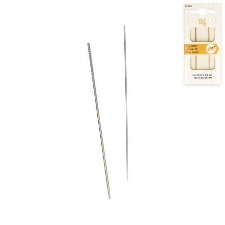 2 Snag Repair needles for weaving in ends * 2needles