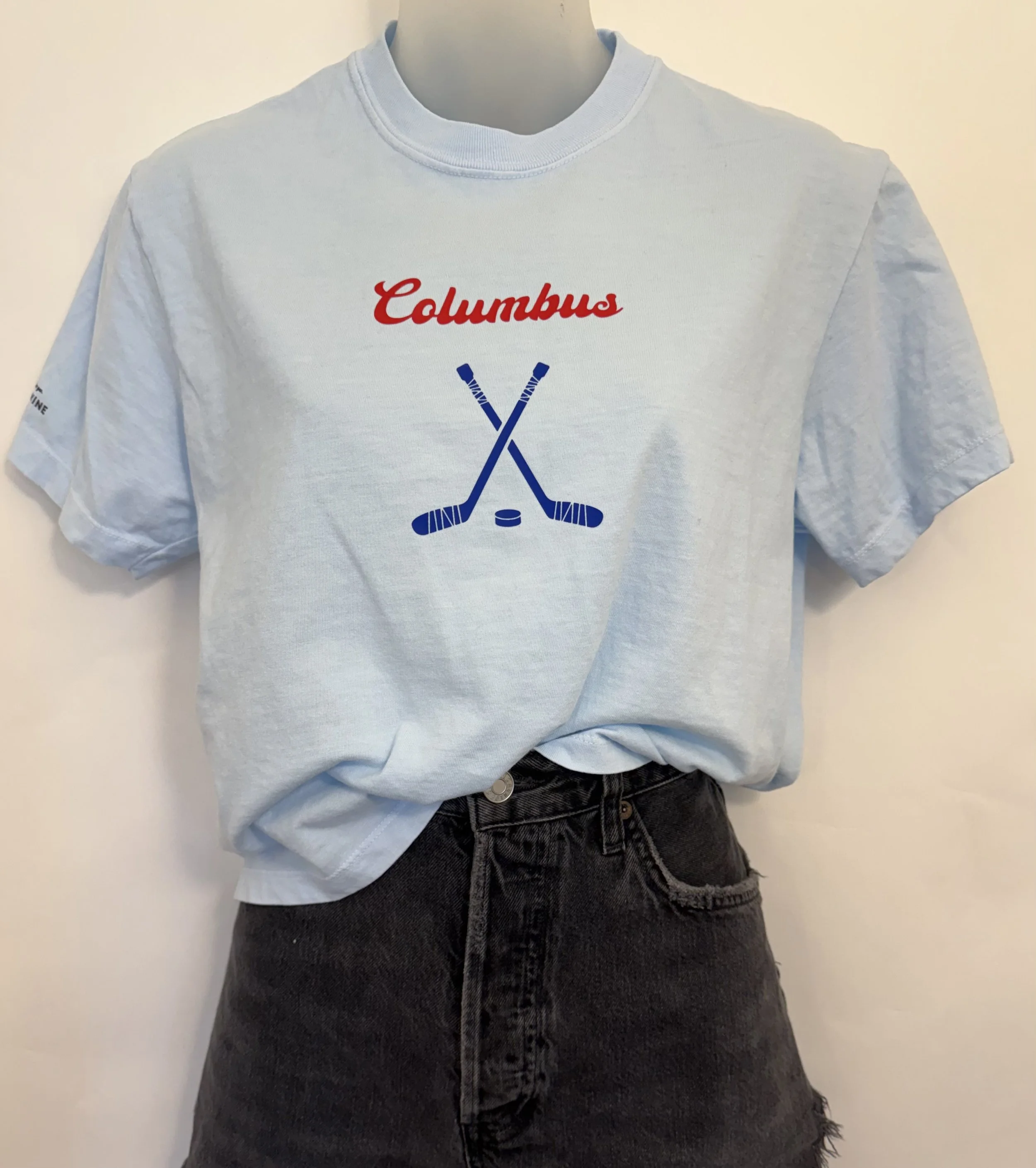 Columbus Crossed Sticks Tee