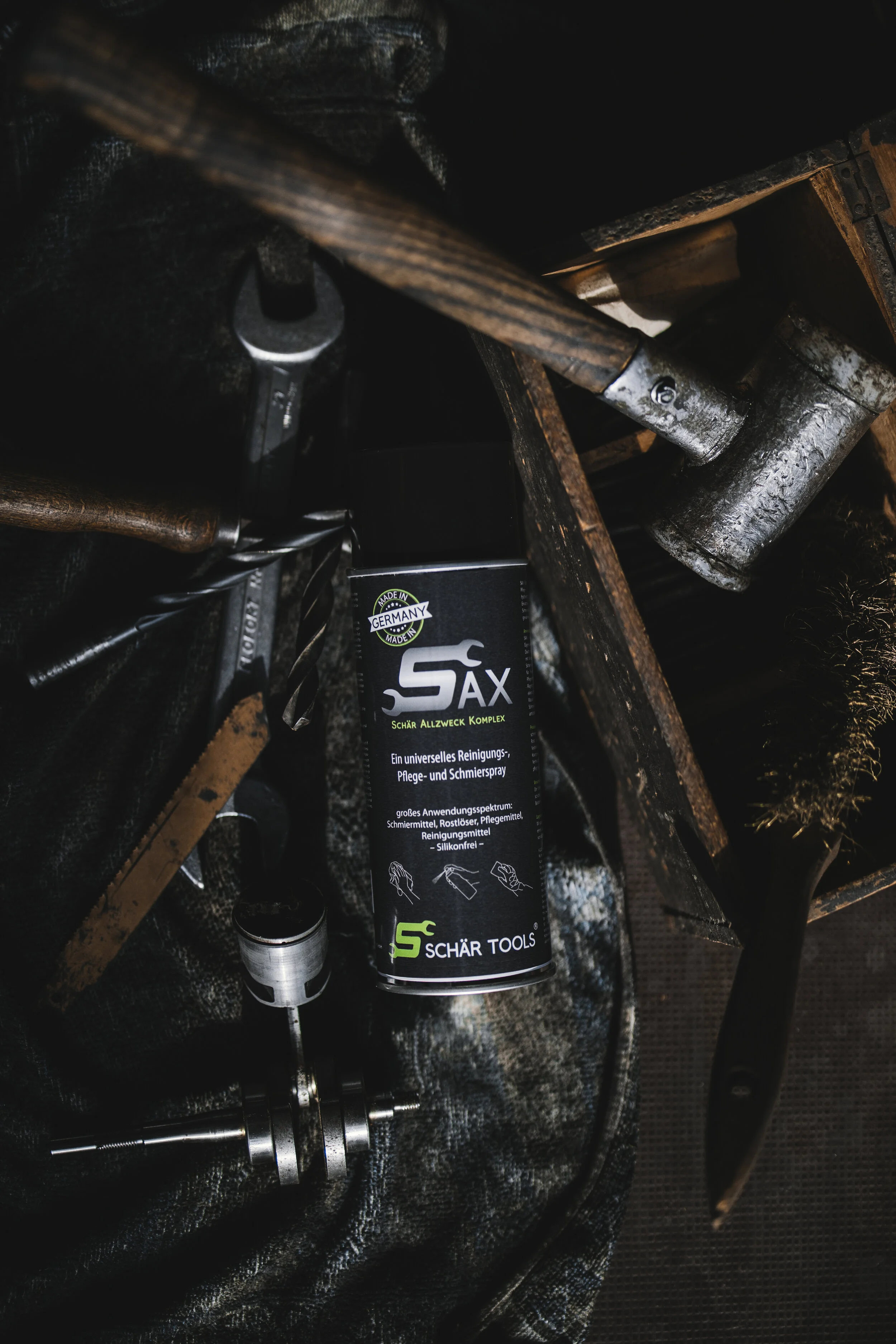 Produkt Fotografie "SAX" Schär Allzweck Komplex