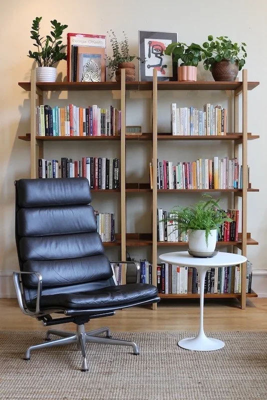 Peaceful therapy office environment in Chicago John Fiene LCSW therapy session in Wicker Park Laura Fiene LCPC counseling couple in Chicago