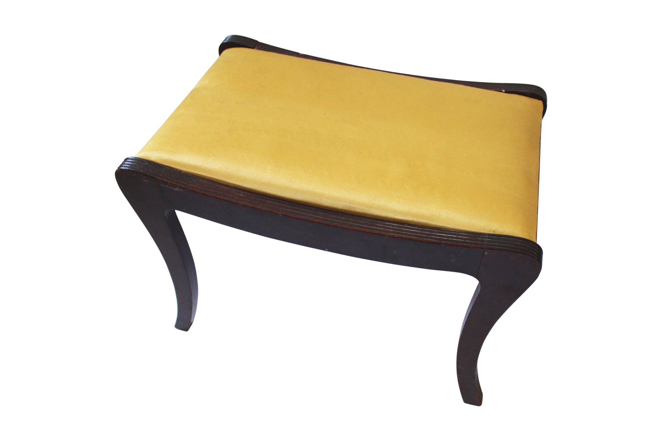 Satin Green Ottoman