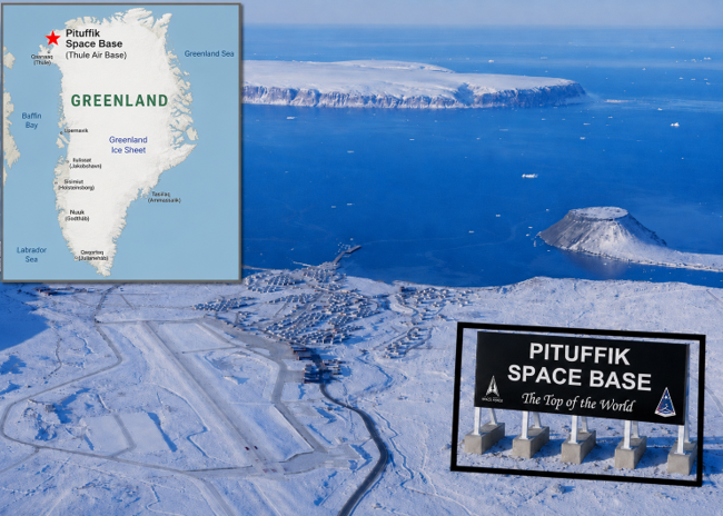 Pituffik Space Base, Greenland   -      