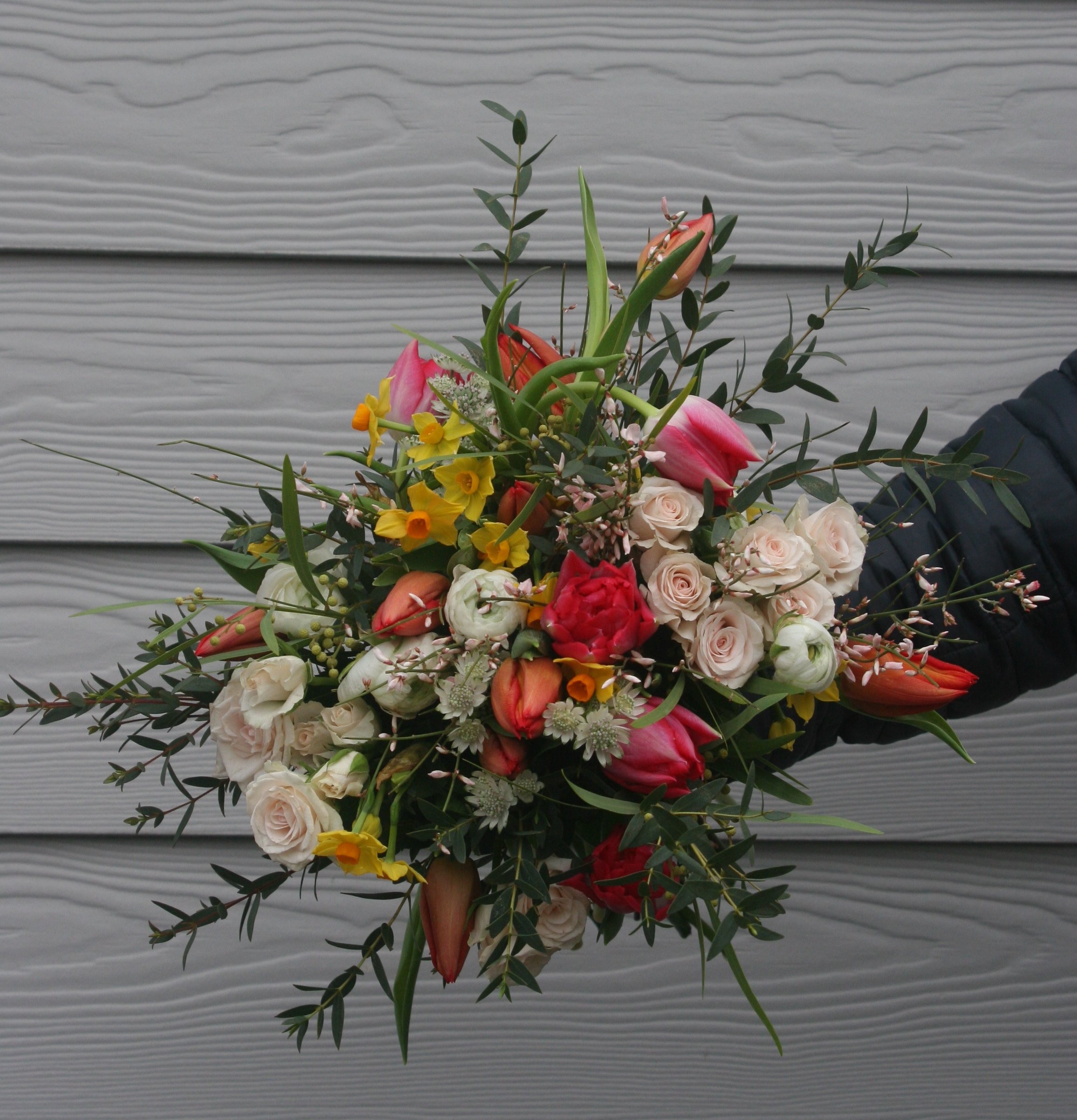 Valentines Spring flower Bouquet