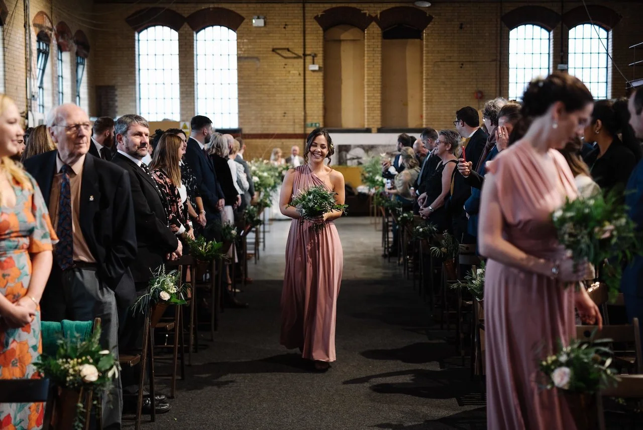 Annabel and Simon’s sophisticated Kelham Island Museum wedding