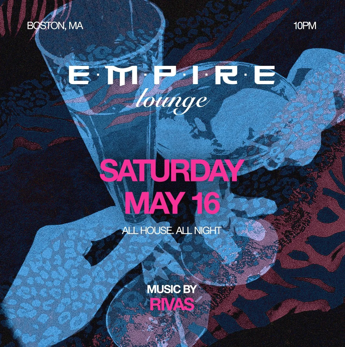 Saturday May 16 DJ RIVAS