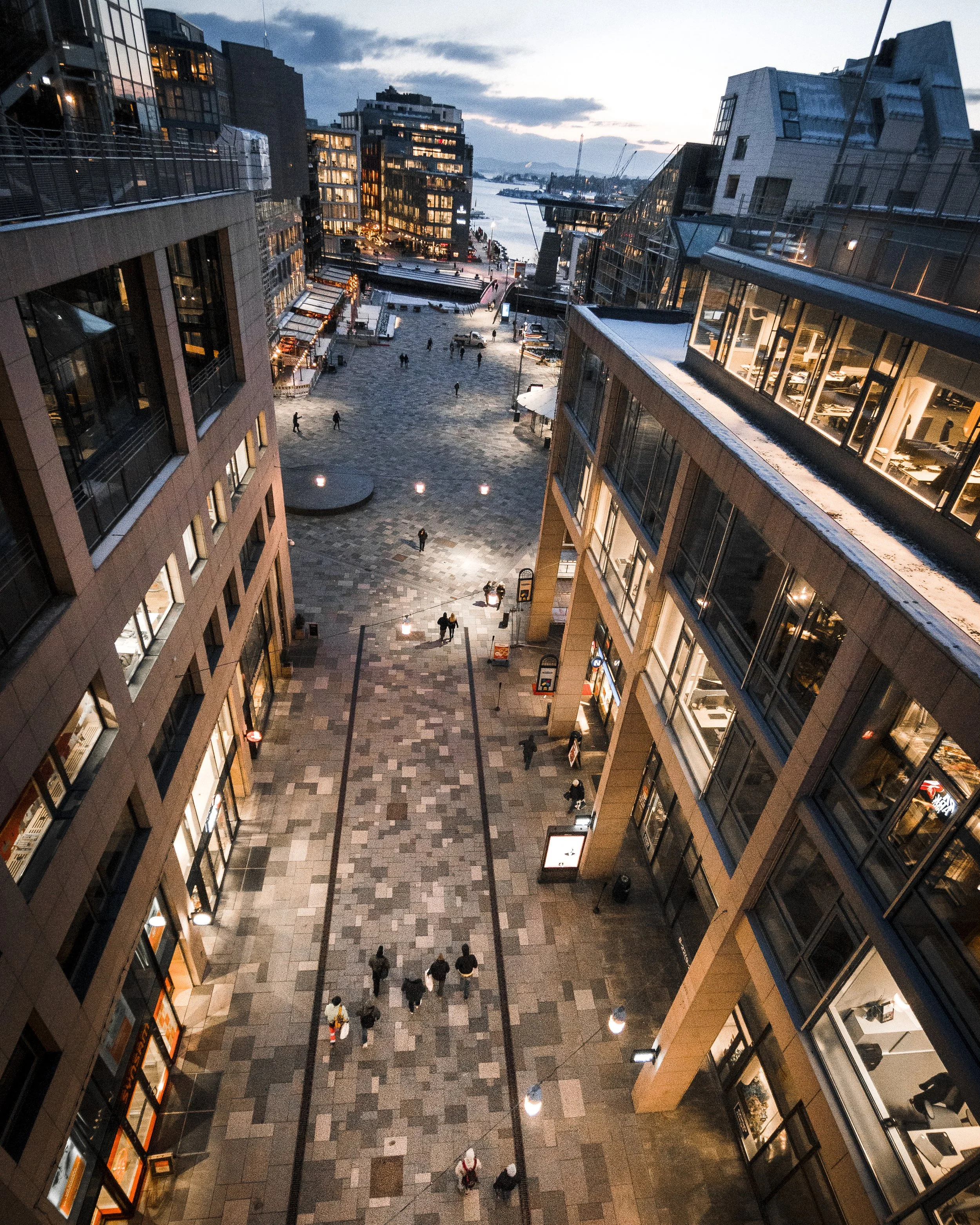 Aker Brygge fra taket_7.JPG