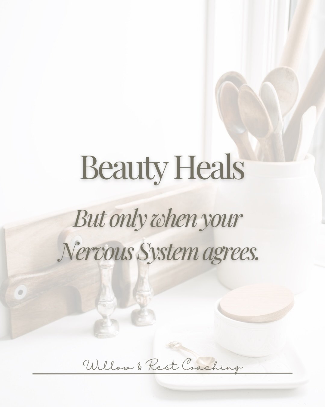 You&rsquo;ve been told beauty is extra.
A luxury.
Something you add at the end when everything else is &ldquo;sorted.&rdquo;

But here&rsquo;s the truth I see every day:

✨ Beauty heals - when it&rsquo;s the right beauty.

Not the perfectly styled sh
