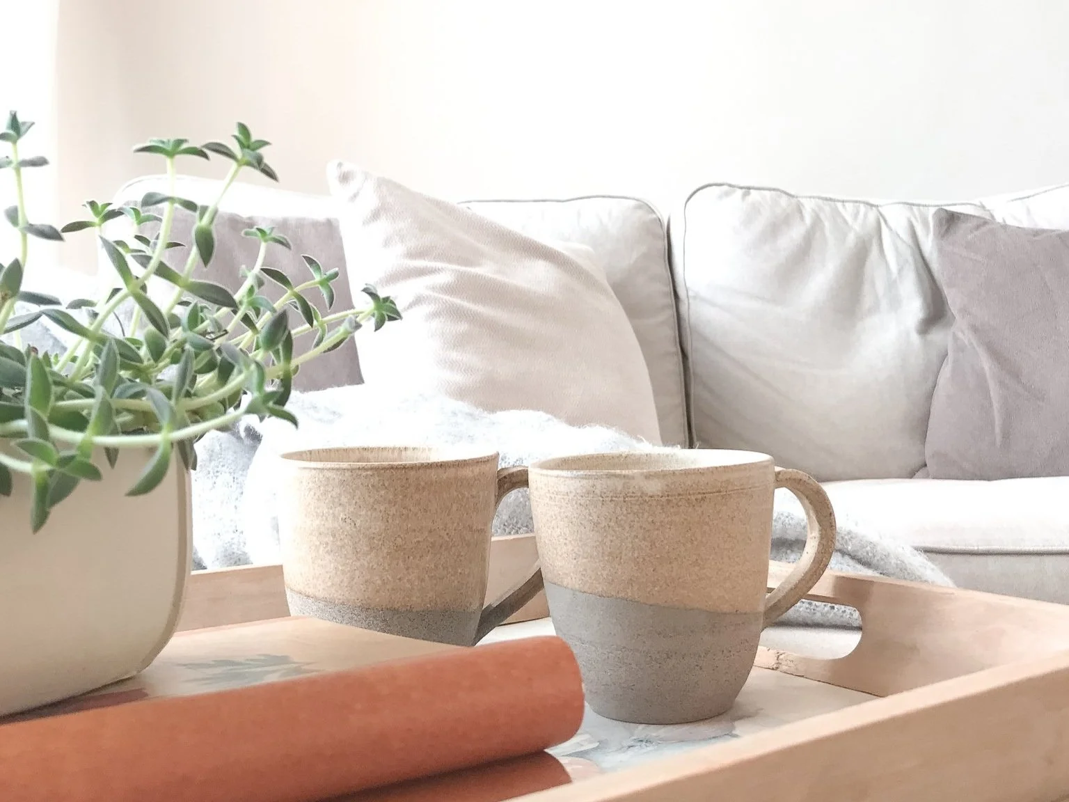 peaceful living room