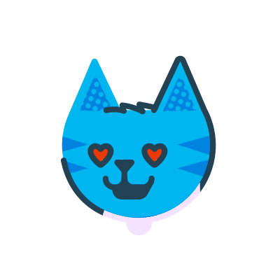Heart Eyes_Cat _Sticker.gif
