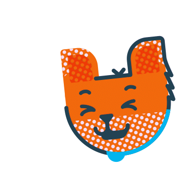 Laughing Dog_Yorki_Sticker.gif