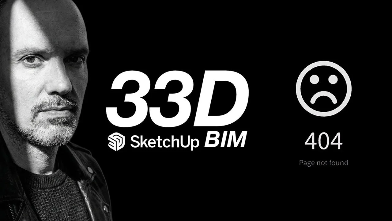 El rediseño de 33D SketchUp BIM