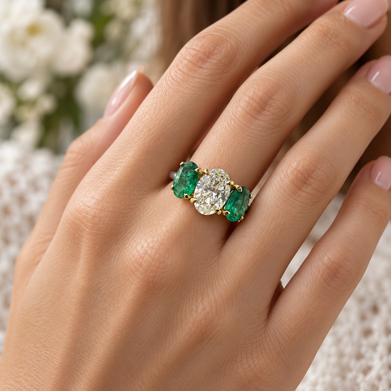 Emerald and Diamond Three-Stone Ring.png