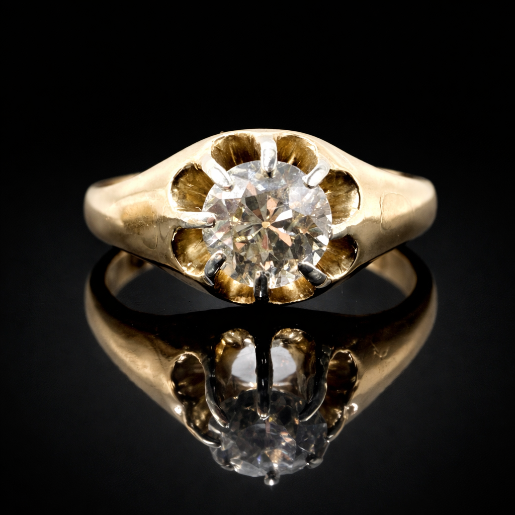 Golden diamond elegance on black backdrop.png