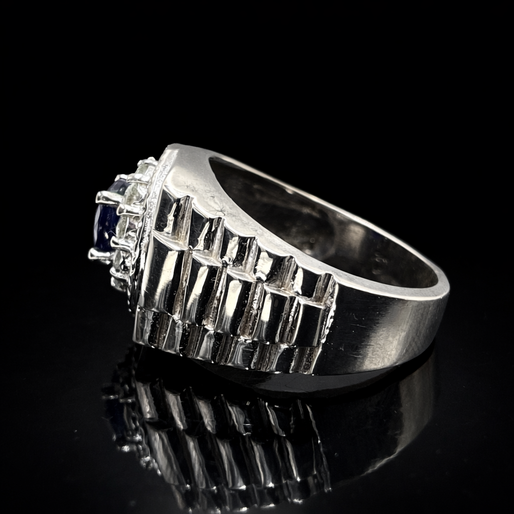 Silver ring with sapphires and diamonds.png