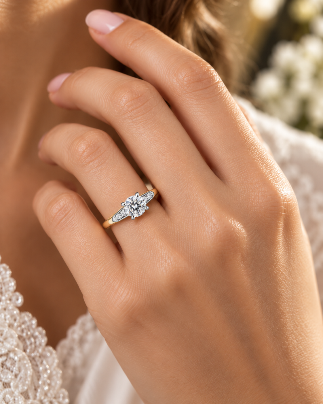 Elegant Two-Tone Diamond Engagement Ring.png