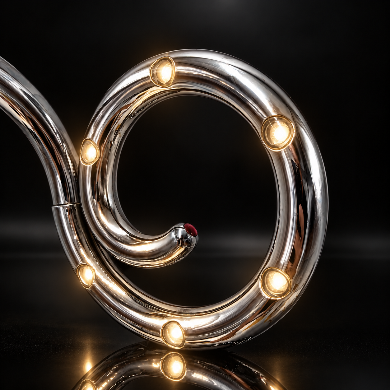 Illuminated Chrome Spiral Lamp.png