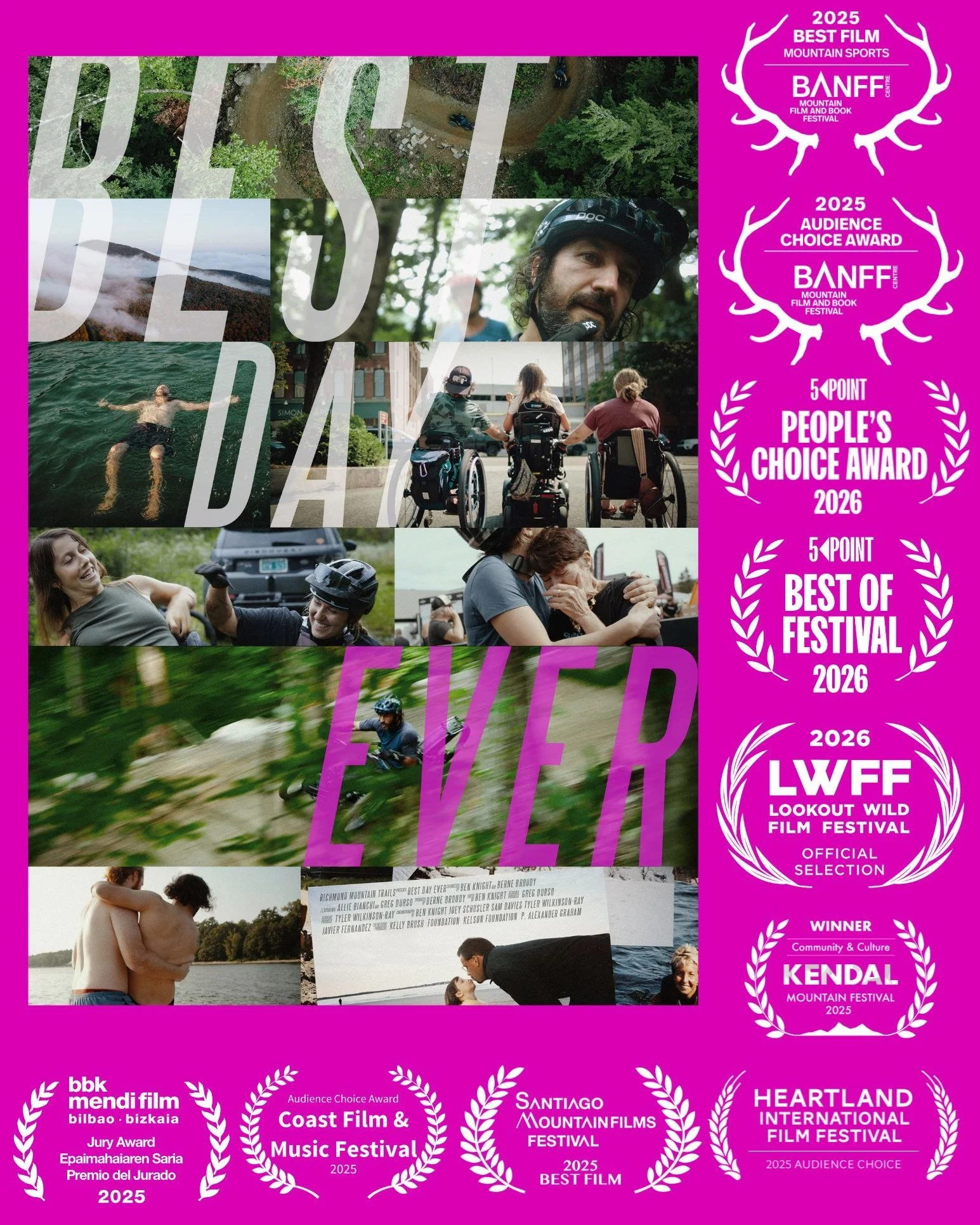 Join us for a special screening of Best Day Ever on the Saturday evening of our double-header weekend at Burke, 7pm at the Sherburne Base Lodge. @bestdayevermovie  is a powerful new documentary that celebrates resilience, connection, and the beauty o