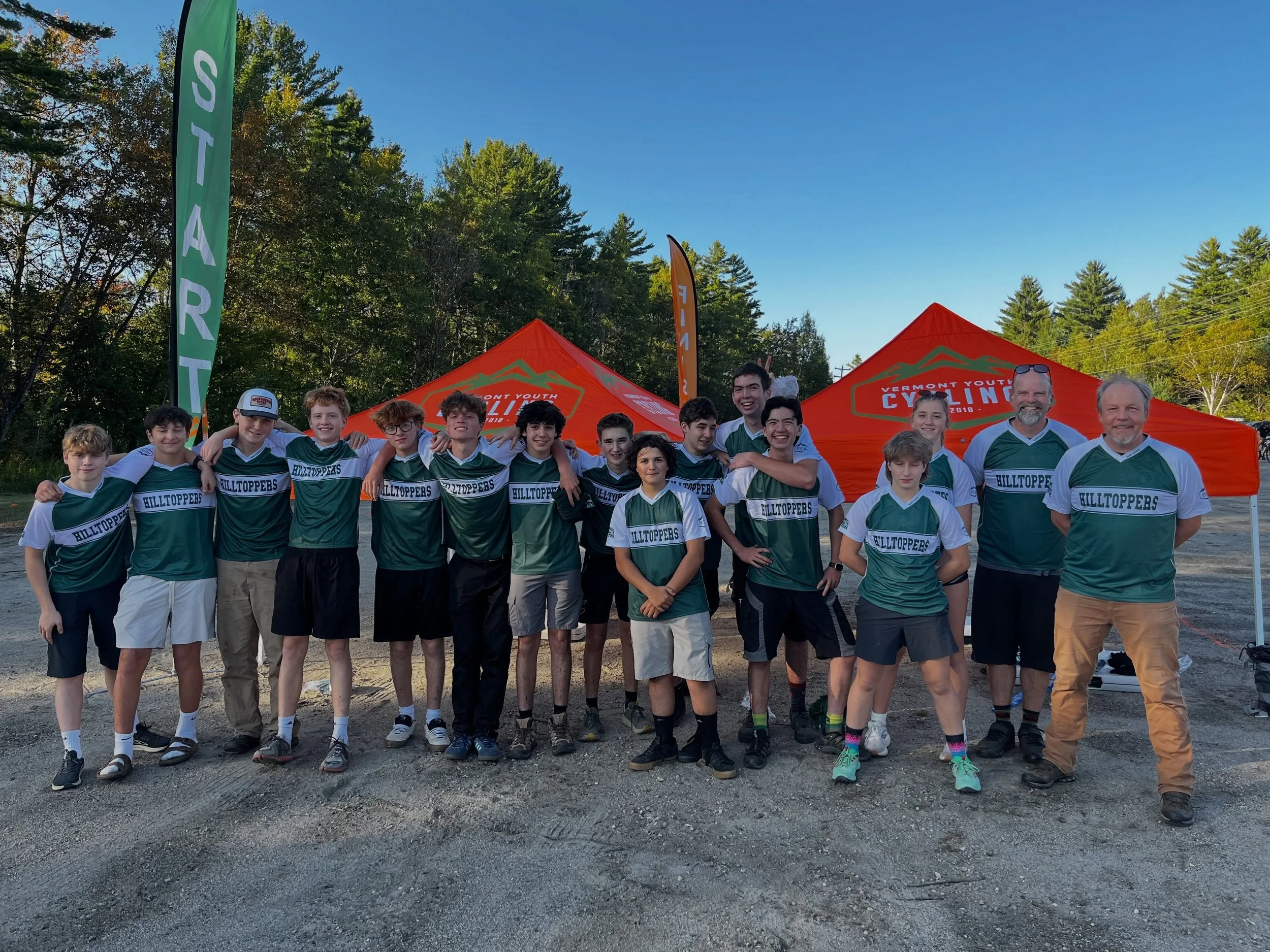 Thanks to the @sja_hilltoppers mountain bikes teams, their coaches, and the crew at @burkemountainofficial we&rsquo;re ready for a great weekend of racing!

See you bright and early for the XC races kicking off with our youngest riders at 10am!