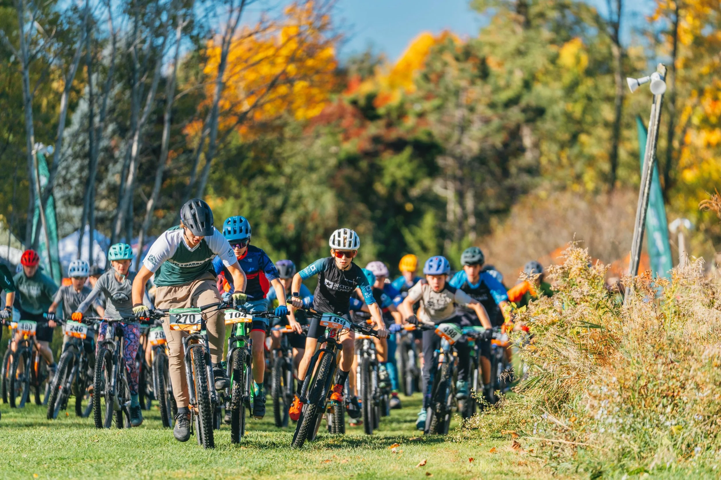 Some days just have that kind of magic ✨🍁☀️

Our day at Catamount Outdoor Family Center was one of them! Amazing energy, big team spirit from across the state, kids throwing wheelies on course, and delicious maple creemees waiting at the finish line
