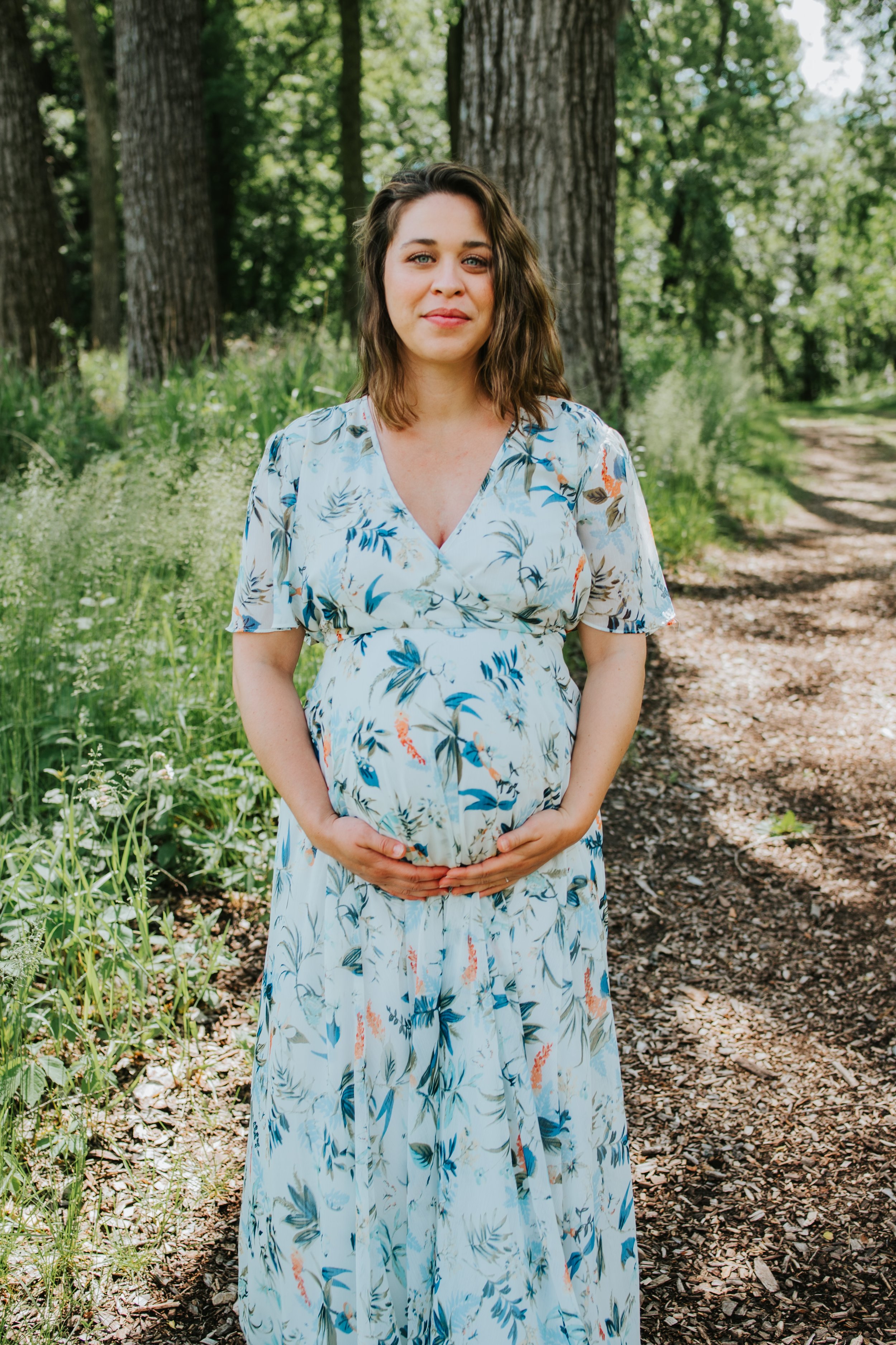 Birth Coach Samantha Ashley While pregnant