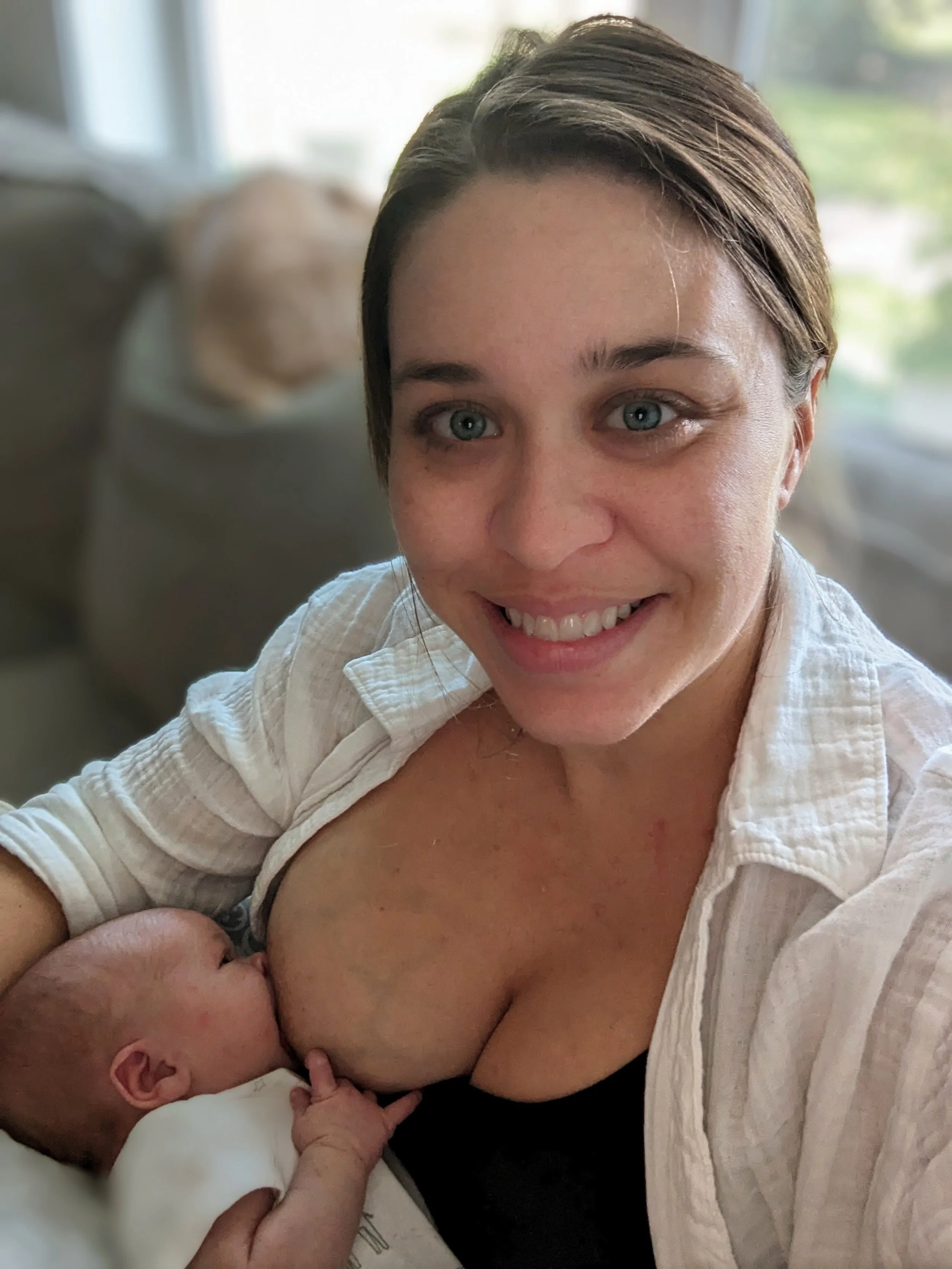 First breastfeeding, latch after a galactosemia diagnosis 10 days postpartum