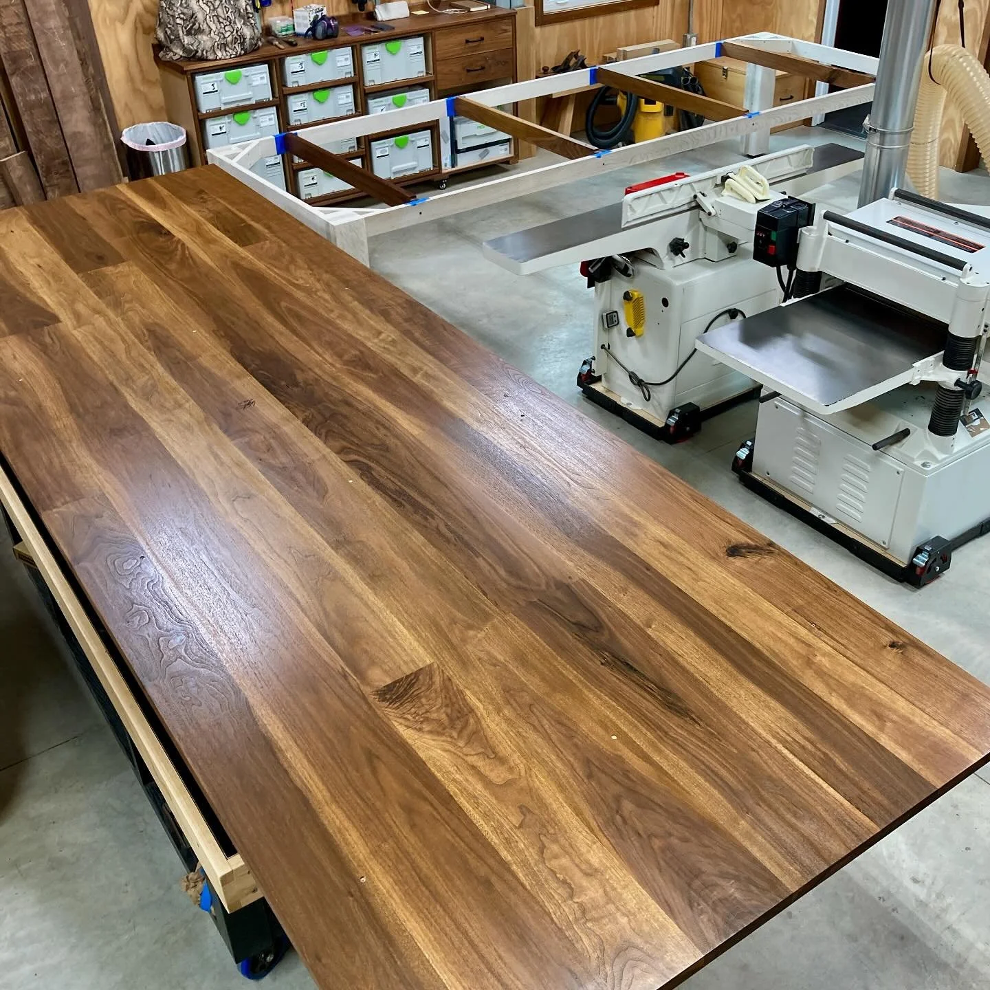 I spent the early summer working on a couple large built-in projects, which I don&rsquo;t photograph. It&rsquo;s very nice to be back into loose furniture. This monster confirmed my maximum dimensions are 4&rsquo; x 12&rsquo;. It&rsquo;s hard to tetr