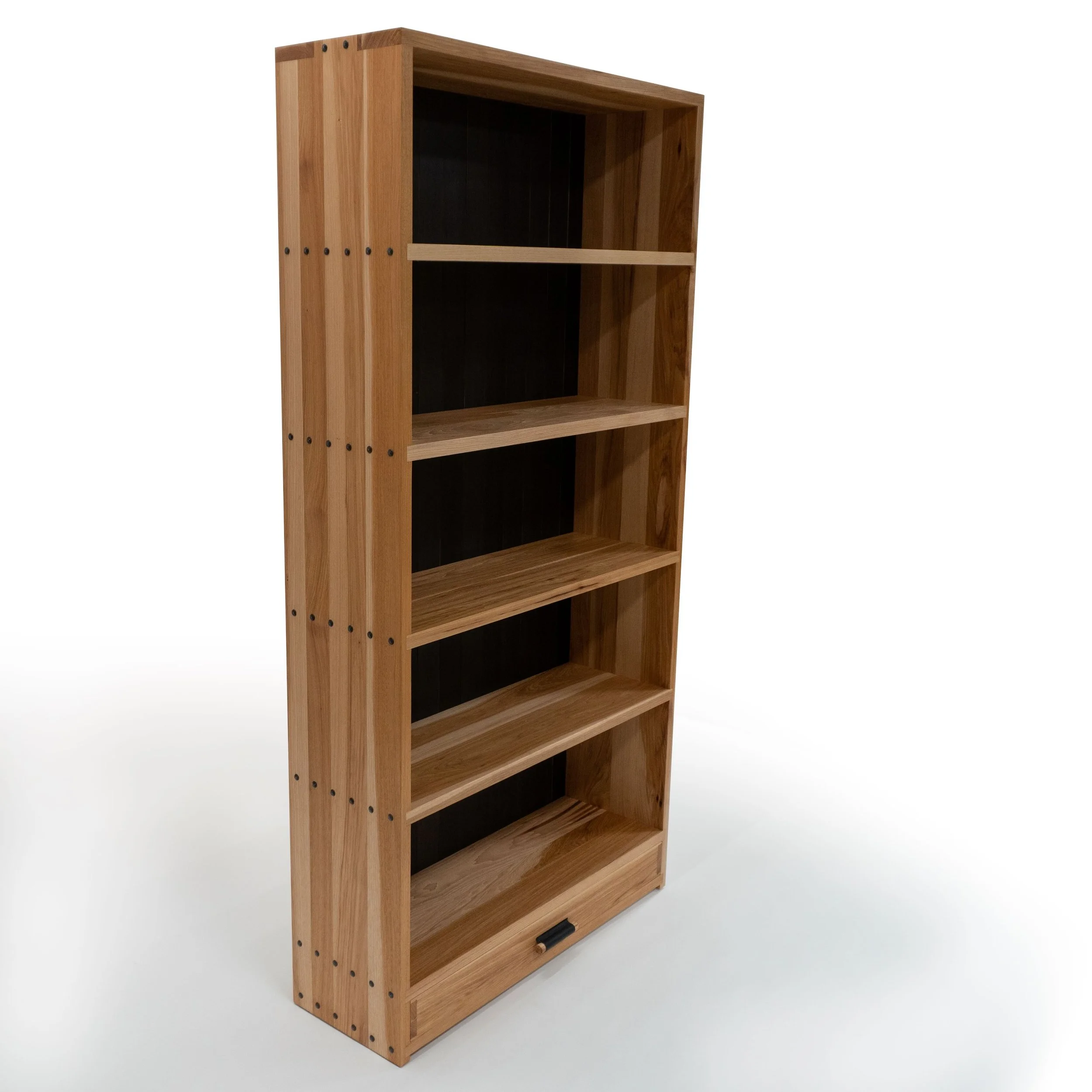 Thucydides Bookcase edge in hickory